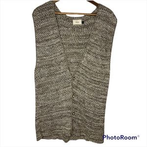 Minerals by two hundred twelve degrees Cotten knit vest L